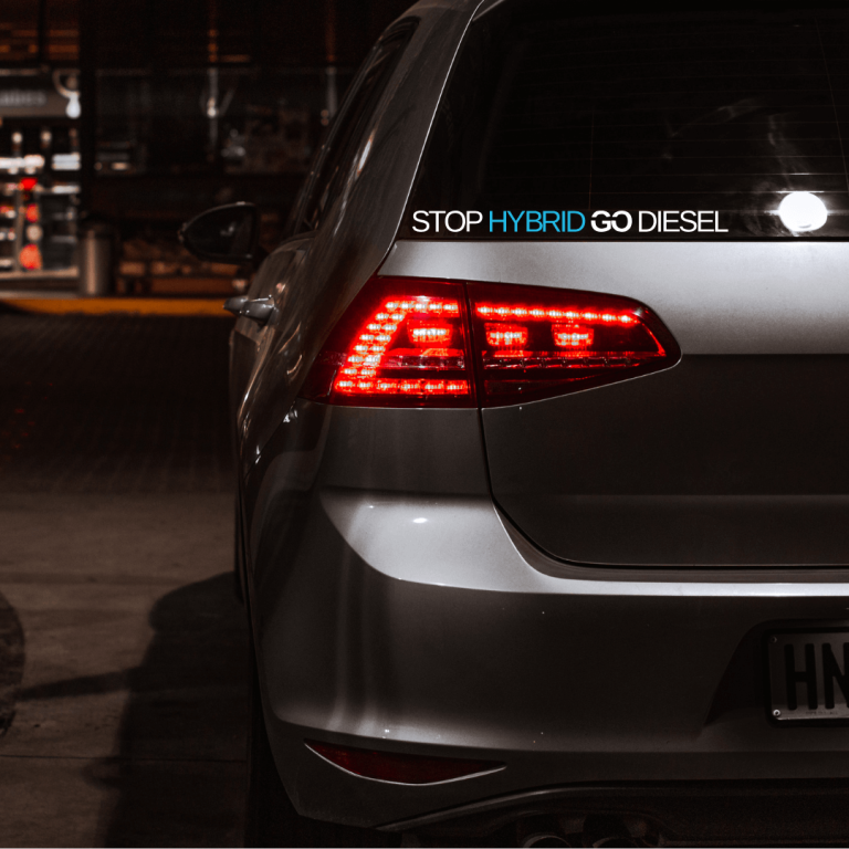 Stop Hybrid go diesel czarne