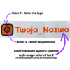 Naklejka NFC Instagram + Twój Tekst (Nazwa Instagram) - obrazek 6