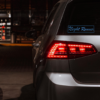 Naklejka LED Night Runner - Panel na szybę samochodu - obrazek 4