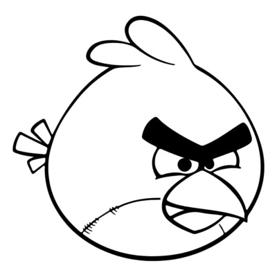 Naklejka Angry Birds