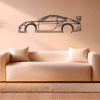 Naklejka Porsche 911 na ścianę 100×28 cm W1 - obrazek 4
