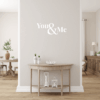 Naklejka na ścianę You & Me – Pełna Personalizacja! - obrazek 2