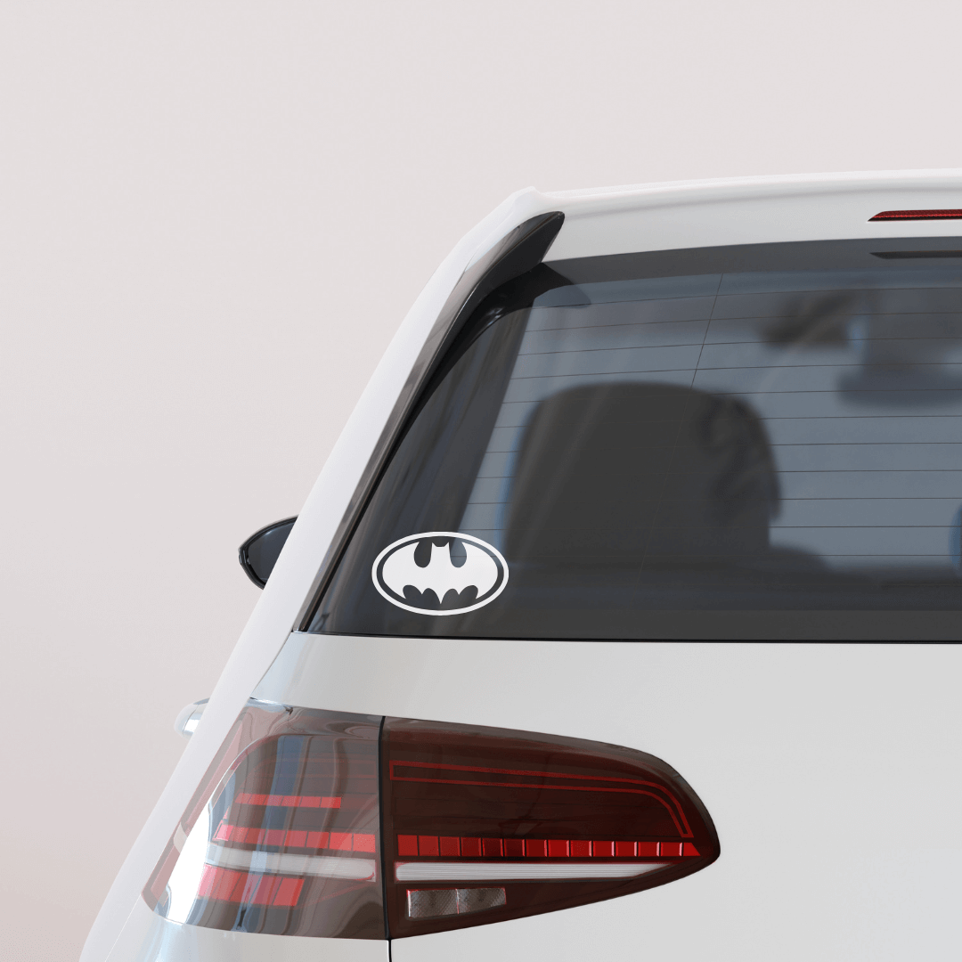 Naklejka BATMAN znak na samochód, auto, szybę - obrazek 4