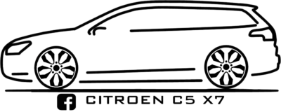 Naklejka Citroen c5 Kombi Klub Polska