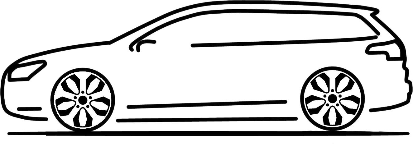 Naklejka Citroen c5 Kombi