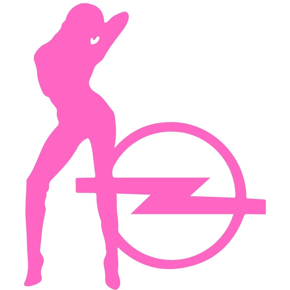 Naklejka Opel Girl