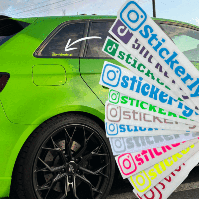 Alternative view of Naklejka Instagram z własnym tekstem