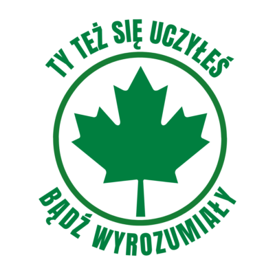 Nakejka Zielony Listek Ty też się uczyłeś, bądź wyrozumiały