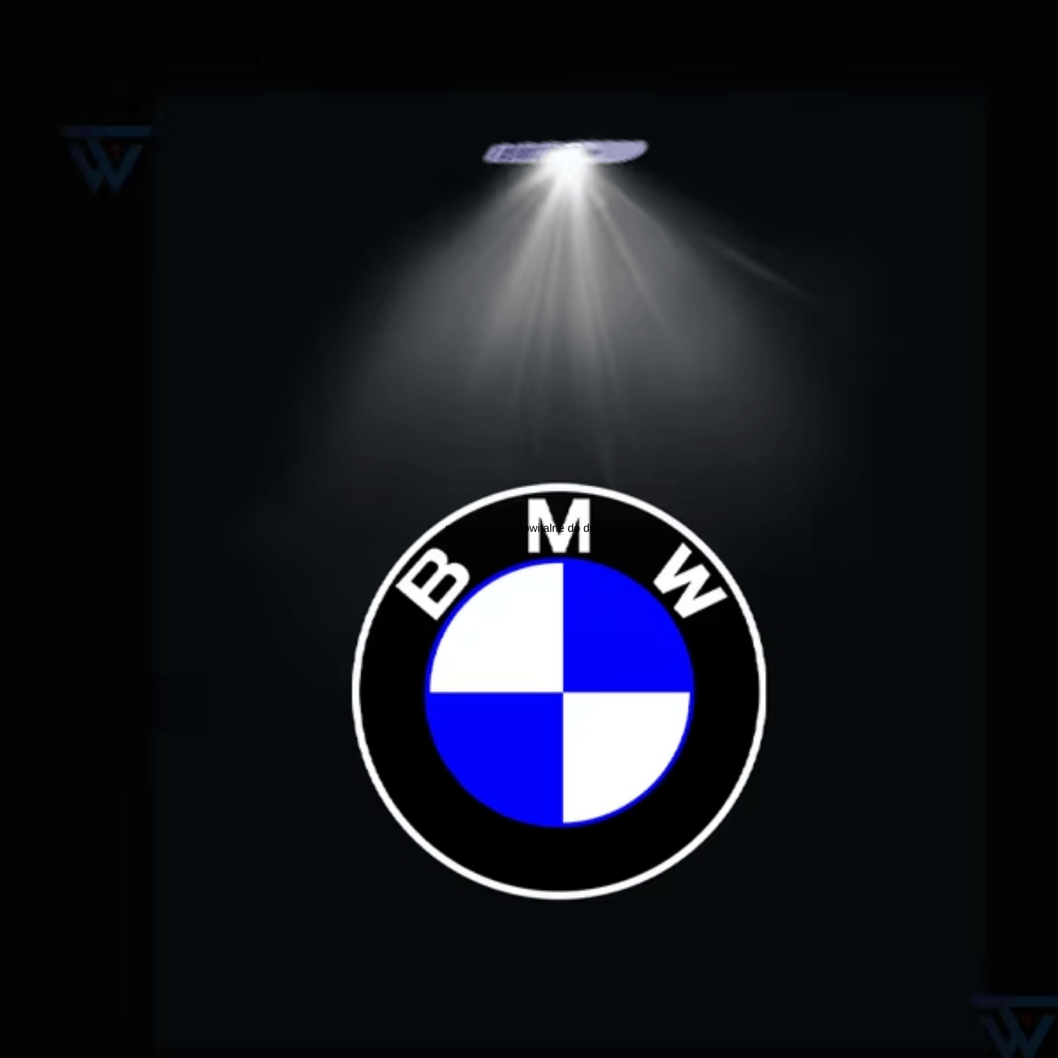 LED LOGO PROJEKTOR BMW do drzwi E60 E61 E63 E64 E70 E71 F01 F10 F30 F32 F36 - obrazek 3