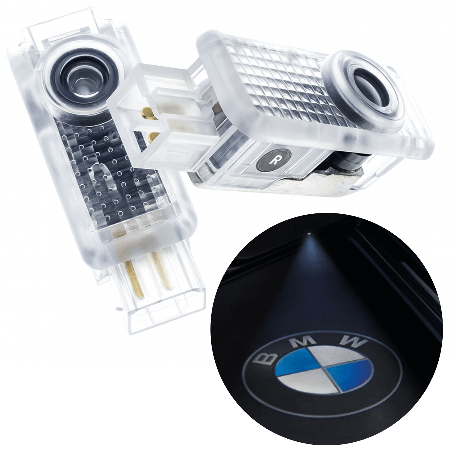LED LOGO PROJEKTOR BMW do drzwi E60 E61 E63 E64 E70 E71 F01 F10 F30 F32 F36