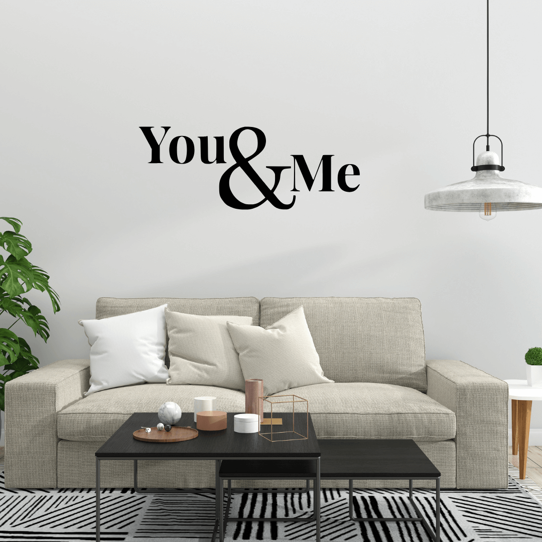 Naklejka na ścianę You & Me – Pełna Personalizacja! - obrazek 3