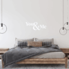 Naklejka na ścianę You & Me – Pełna Personalizacja! - obrazek 4