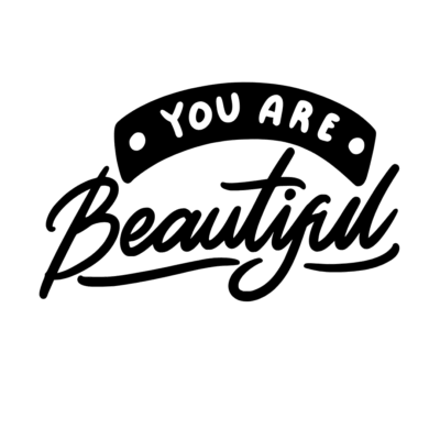 Naklejka You are beautiful – Pełna Personalizacja!