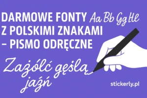 Darmowe fonty z polskimi znakami