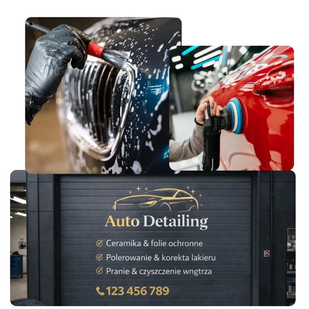 Naklejki dla auto detailingu