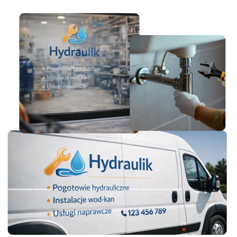 Naklejki dla hydraulika
